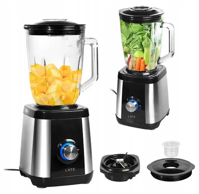 Produktbild von LAFE Power Mix Standmixer, 600 W, 1,5 l, Glasbehälter, zerkleinert Eis