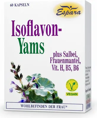 Produktbild von Espara Isoflavon-Yams Kapseln 60 Stueck