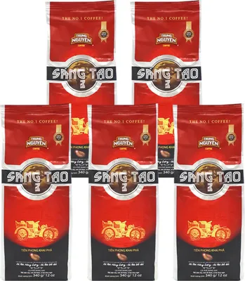 Produktbild von Trung Nguyen Sang Tao 3 Arabica gemahlen 5x340g