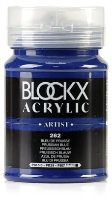 Image de Bleu de Prusse acrylique, 500 ml