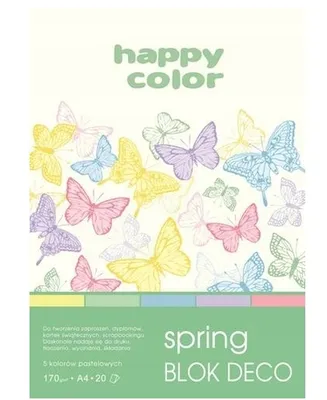 Zdjęcie produktu dla Blok Deco Spring A4/20 170G/M2 0668 A'5