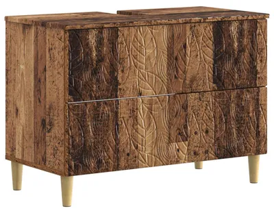 Imagen del producto de vidaXL Mueble para lavabo DELFT, madera reciclada, 82 x 41 x 59 cm, material de madera