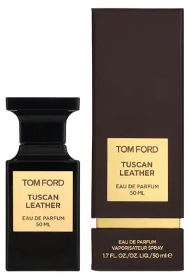 Produktbild von TOM FORD Tuscan Leather, Unisex, 50 ml, Alcohol Denat., Fragrance (Parfum), Water\Aqua\Eau, Tocopherol, Linalool, Limonene, Methyl...
