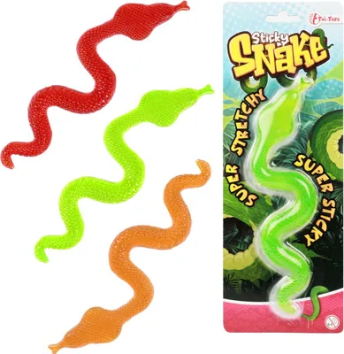 Produktbild von Toi-toys klebrige Kobra-Schlange, super dehnbar