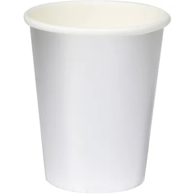 Image de Gobelets métalliques argentés 350 ml - 8 pièces
