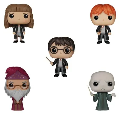 Obrázok produktu pre Sada piatich figúrok Harryho Pottera POP! Vinyl, špeciálna edícia na Black Friday, výška 9 cm