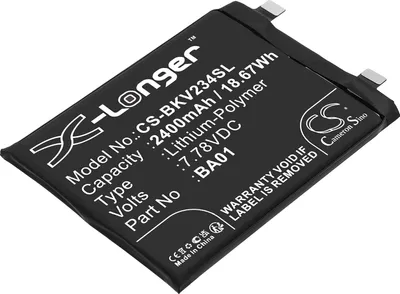 Immagine prodotto di TECHTEK Batteria compatibile con [VIVO] IQOO 11s, iQOO 11S 5G, V2304A sostituisce BA01