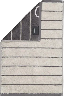 Produktbild von Cawö 6232, Baumwolle, Grau, Muster, 30 x 50 cm, 1 Stück(e), 522 g/m²