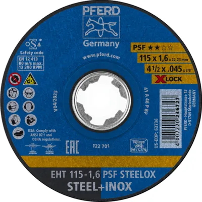 Produktbild von PFERD 61730124, 1,6 mm, 13300 RPM, 25 Stück(e)