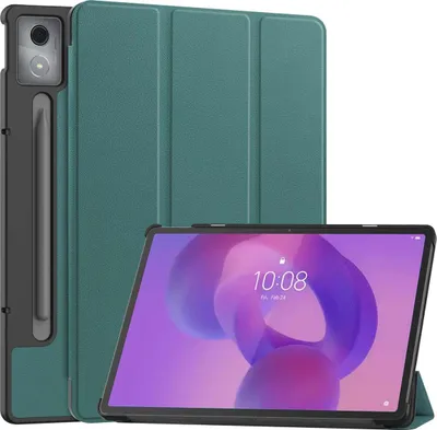 Produktbild von imoshion Trifold Klapphülle Lenovo Idea Tab Pro - Dunkelgrün