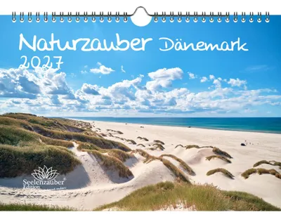 Produktbild von Naturzauber Dänemark DIN A4 Kalender für 2027 Natur Reise Land Urlaub - Seelenzauber