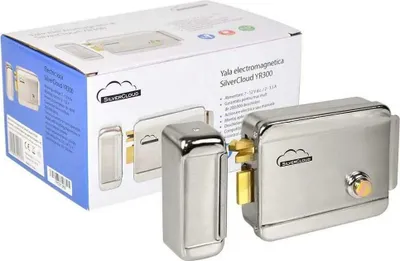 Zdjęcie produktu dla Silvercloud Yr300 Zamek elektromagnetyczny Srebrny  Srebrny Jeden rozmiar