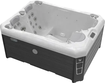 Produktbild von Wellis Manhattan Life Whirlpool Außenwhirlpool 201x153x85cm für 3 Personen inkl. Thermocover