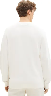 Produktbild von Tom Tailor Pullover Strickpullover einfarbig mit Struktur