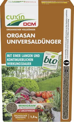 Produktbild von CUXIN DCM Orgasan organischer Volldünger 1,5 kg
