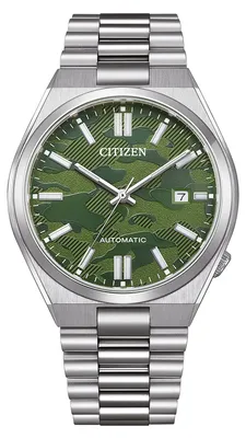Produktbild von Herrenuhr CITIZEN Tsuyosa Automatic NJ0159-86X, Silber / Tarnmuster