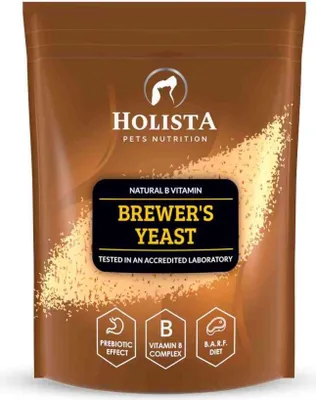 Produktbild von HOLISTA Brewer's yeast - nahrungsergänzungsmittel für hunde und katzen - 800g