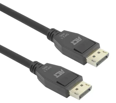 Zdjęcie produktu dla ACT AK4083, 3 m, DisplayPort, DisplayPort, Męska, Męska, 7680 x 4320 px