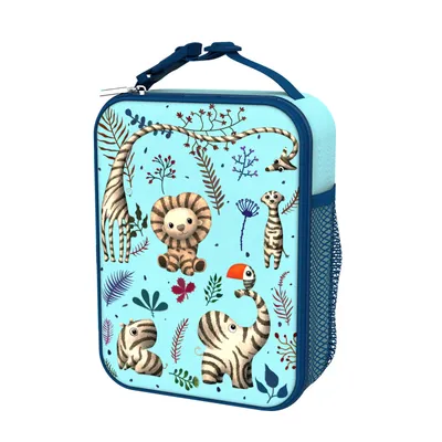 Produktbild von ION8 Zebra Fan 26,5x19,5cm - Thermoisolierte Lunchtasche für Kinder