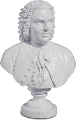 Produktbild von Kleine Büste Johann Sebastian Bach