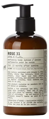 Productafbeelding van Rose 31 Lichaamsbalsem 237 ml – Hydraterende en verzachtende lichaamsverzorging met sheaboter, avocado-olie en zoete amandelolie, met een subtiele rozengeur