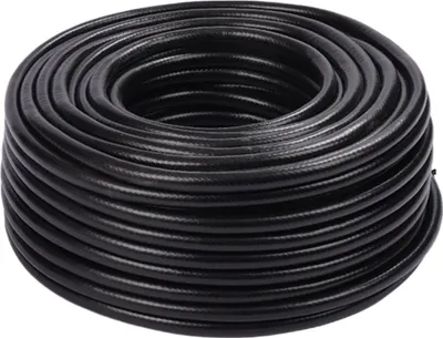Obrázok produktu pre Záhradná hadica Relaxdays, 100 m, univerzálna hadica 1/2", odolná voči UV žiareniu a poveternostným vplyvom, tkaninová záhradná hadica, PP, čierna