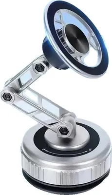 Obrázok produktu pre Držiak na telefón, nastaviteľné mechanické rameno, 360-stupňová rotácia, strieborný