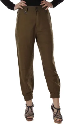 Produktbild von Diesel P-LOLL Pantaloni Damen Chino Hose Olivgrün