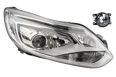 Produktbild von Scheinwerfer passend für Ford Focus 11 04/2011-09/2014 D3S H7 Re. + Nebel. 2004298 1751050 1856837 1844110 1799266 1781167 8200074008 620 Johns