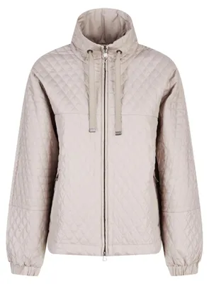Productafbeelding van Geox damesjack W MELEDA, kleur: eenvoudig taupe, maat: 48