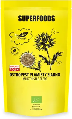 Produktbild von -Milchdistelkerne 200 g –  PLANET SUPERFOODS