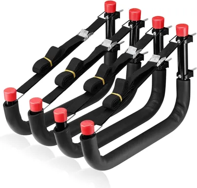 Image de Support mural pour kayak, 39,5 cm, lot de 2, pour garage