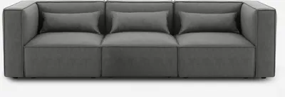 Produktbild von Modernes modulares 3-Sitzer-Sofa aus Stoff Solv