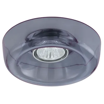 Image de Tortoli / Luminaire encastré / Ø 15 cm / Noir-transparent