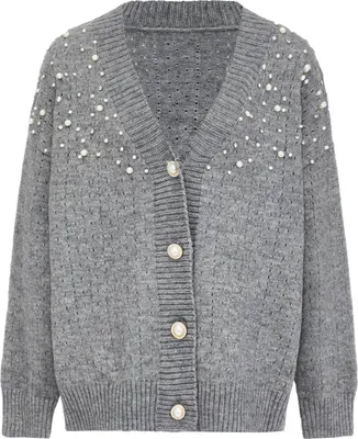 Immagine prodotto di Cardigan da donna Caissa - grigio chiaro melange, M