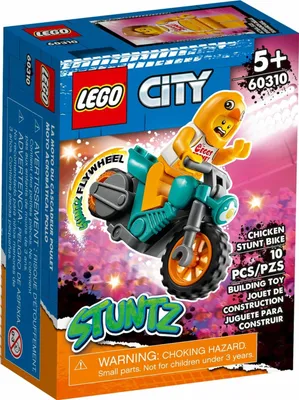 Produktbild von LEGO® City 60310 Maskottchen-Stuntbike