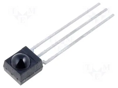 Image de 1 x Récepteur infrarouge intégré, angle de réception 45°, tension de fonctionnement 2,5 ÷ 5,5 V, module récepteur infrarouge 230, fréquence 30 kHz