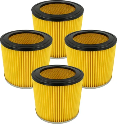 Produktbild von vhbw 4x Ersatz-Filter Ersatz für Scheppach 75100701 für Absauganlage für Holzbearbeitungsmaschine