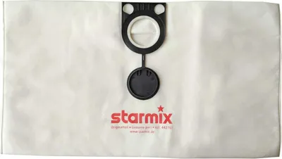Immagine prodotto di Starmix Filterbeutel Vlies 5 Stück, doppellagig 30-35 L für NSG-/NTS-/HS-/GS/ISC