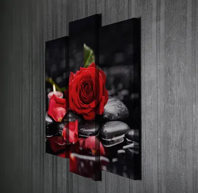 Produktbild von Wallity, UC003- MJS1289, Bunt, Leinwandbilder, 66 x 45 cm, 100% Leinwand