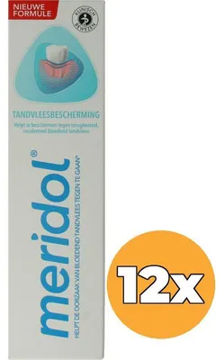 Produktbild von 12x Meridol Zahnpasta (12 x 75 ml)