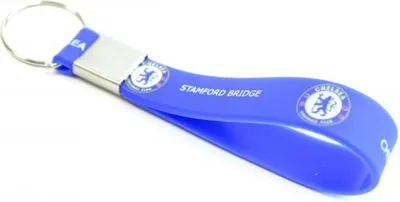 Immagine prodotto di Chelsea FC - Portachiavi in silicone BS1534 (Taglia unica) (Blu)