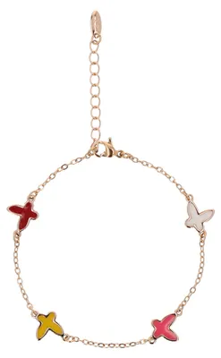 Produktbild von NAHIMA damen armband - roségold mehrfarben NAHIMA damen armband - roségold mehrfarben, onesize