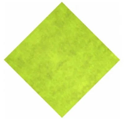 Produktbild von 20x Mitteldecken Airlaid 80 x 80 cm stoffähnlich hochwertig gelbgrün