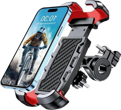 Obrázek produktu pro Otočný držák na kolo pro telefon, černý, 47–68 palců, pro iPhone