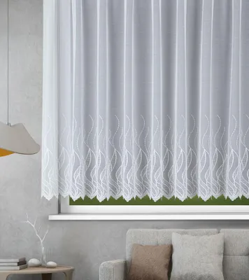 Produktbild von Fertigstore "Ida" weiß mit Kräuselband: Größe (HxB): 175x450cm