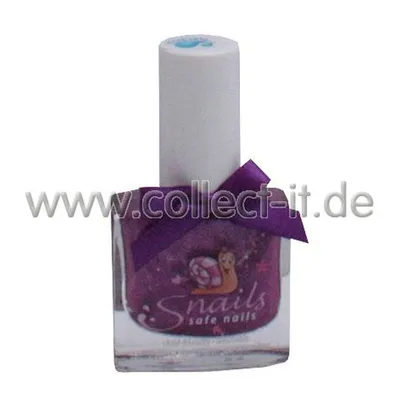 Produktbild von Snails Kinder Nagellack Raspberry Pie (lila glitzernd)