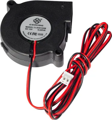 Produktbild von Aibecy 5015 Brushless Kühlgebläse Turbo Kleiner Lüfter Ultra-leises Öllager 6500 U / min Größe 50 * 50 * 15 mm für DIY 3D-Drucker