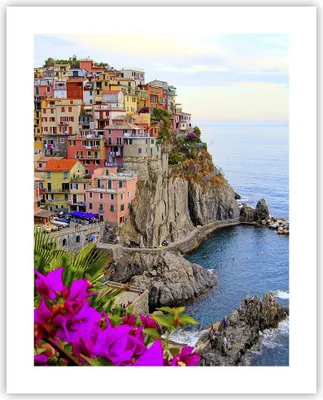 Produktbild von Poster - Poster ohne Rahmen - Italien küste felsen landschaft - 40x50 cm - Wand Bild - Wanddeko - Wandbilder - Kunstposter - Wandposter - Bilder - Kunstdruck - Wandbild - P2XPA40x50-2684