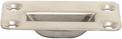 Produktbild von Bodenschliemulde 9009 Treibriegelverschlsse 100 x 56 x 20 mm